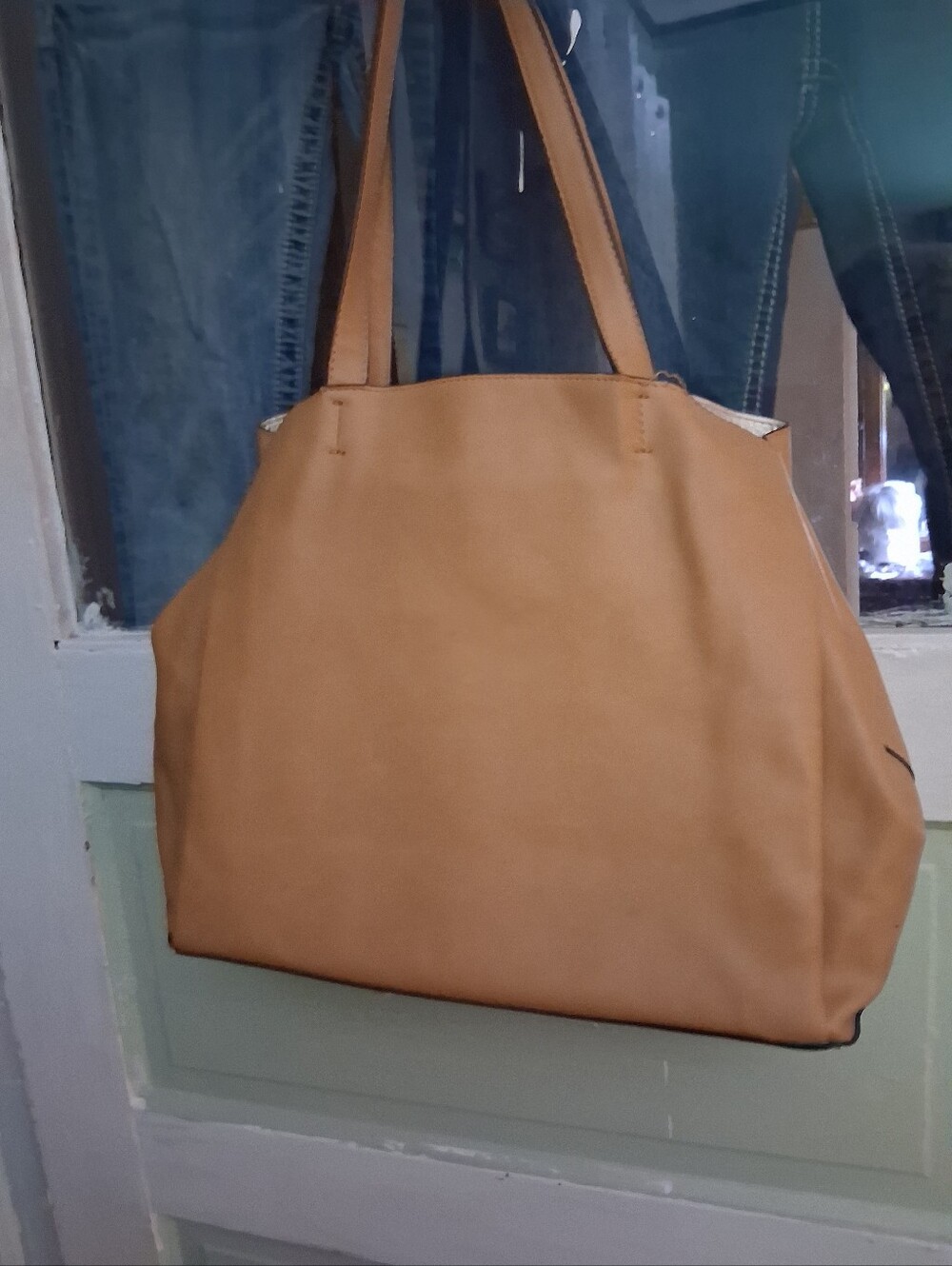 Nine West Tan Shoulder Tote